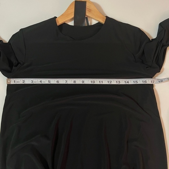 KAMALI KULTURE x NORMAKAMALI Long Sleeve Midi Black Dress Size Small - Picture 7 of 7